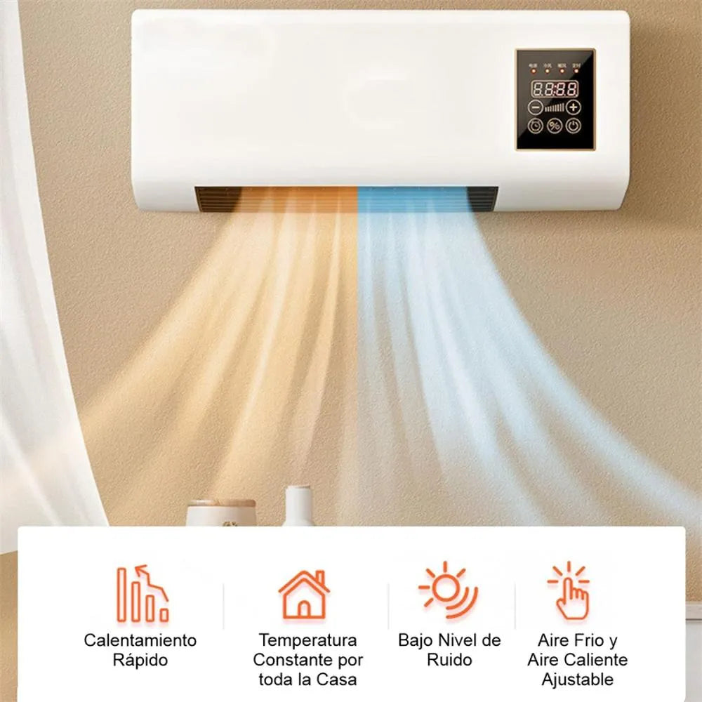 Mini Aire Acondicionado Portátil 2 en 1 Calor y Frio - Bajo consumo y Máxima Potencia