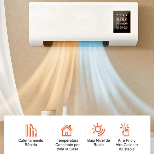 Mini Aire Acondicionado Portátil 2 en 1 Calor y Frio - Bajo consumo y Máxima Potencia